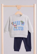 بلوز شلوار پسرونه طرح حیوانات